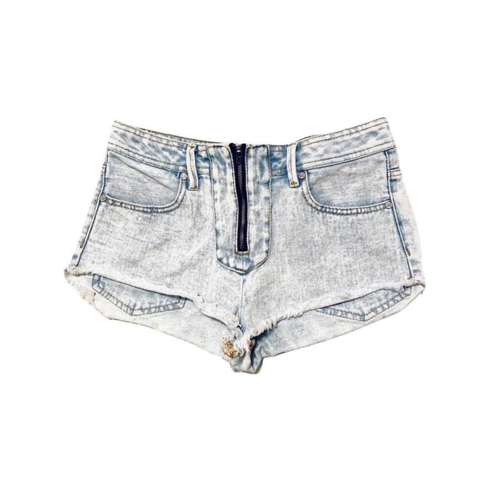 Kendall & Kylie High Rise Cut-Off Light Wash Shorts Juniors Size 5